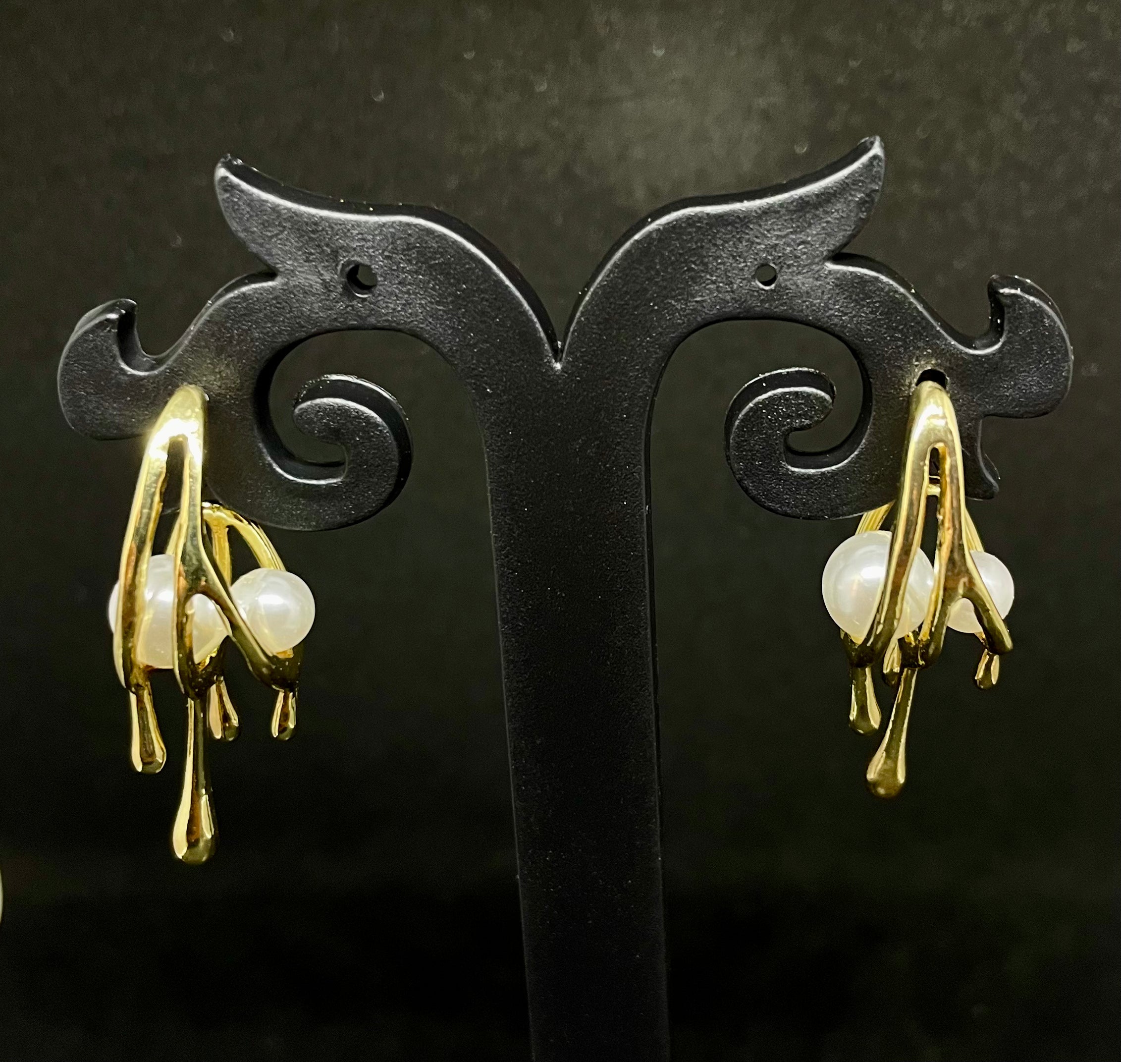 Antique Golden Danglers