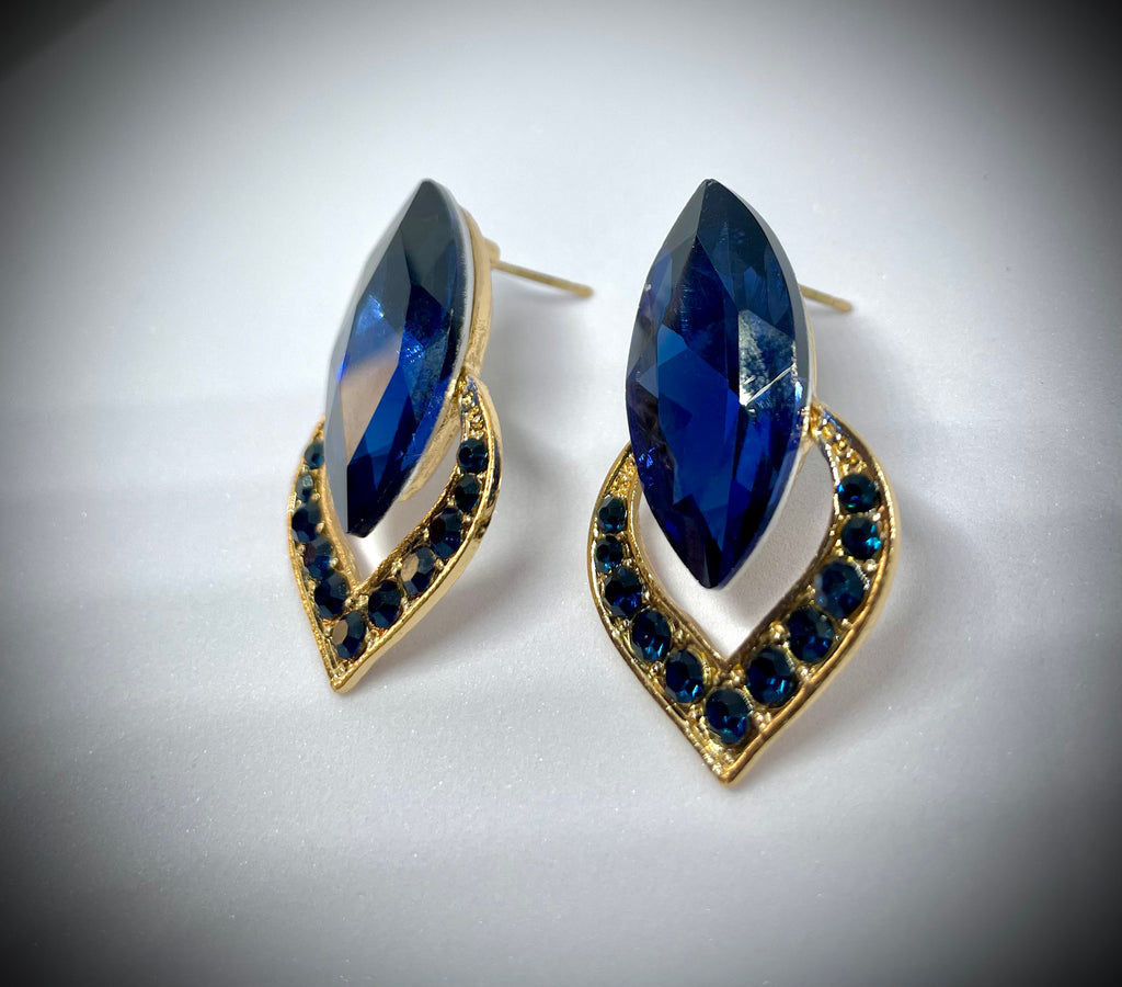 Antique Oxidised Studs