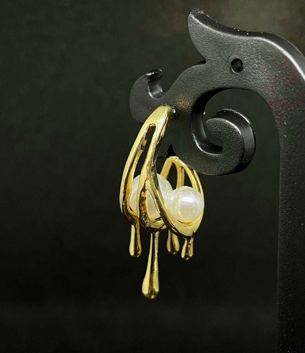 Antique Golden Danglers