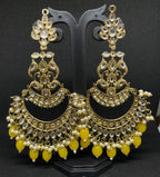 Yellow Beads Chandbalis