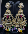 Bridal Jhumkas with Beads
