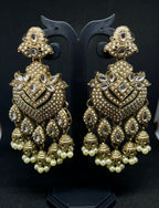 Antique Chandbalis with Pearls