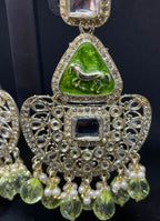 Statement Silver Jhumkas