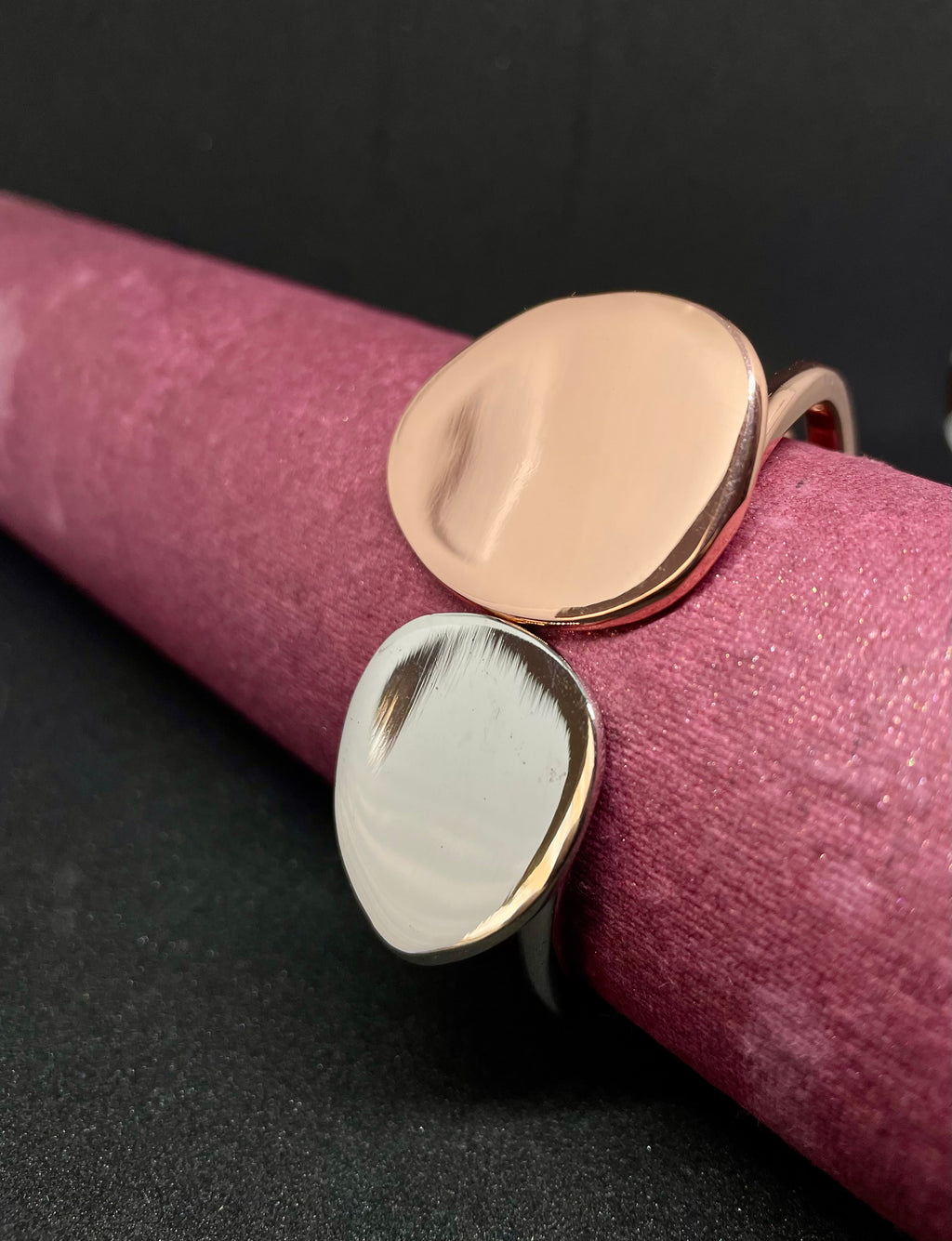 Sovereign Dual Disc Statement Bracelet