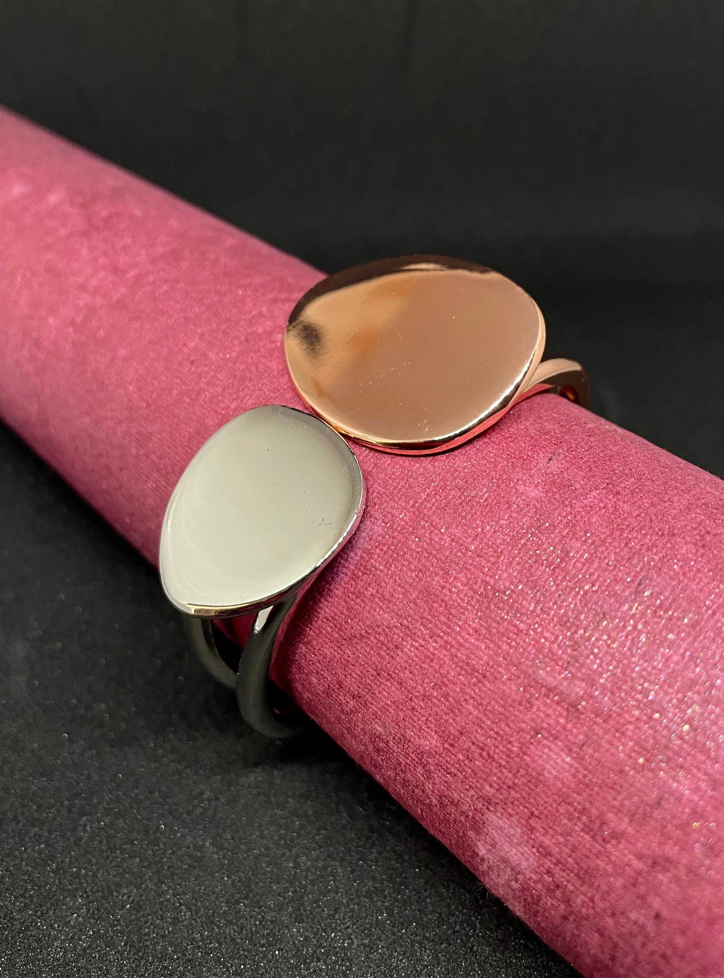 Sovereign Dual Disc Statement Bracelet