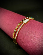 Empress White Stone Luxe Bracelet